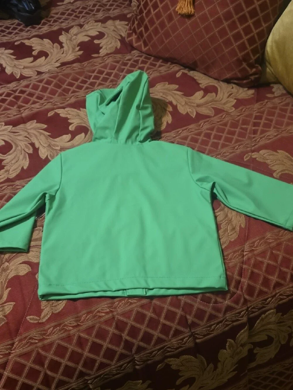Old Navy Green Kids Raincoat with Frog Hood - [12-18 Months]
